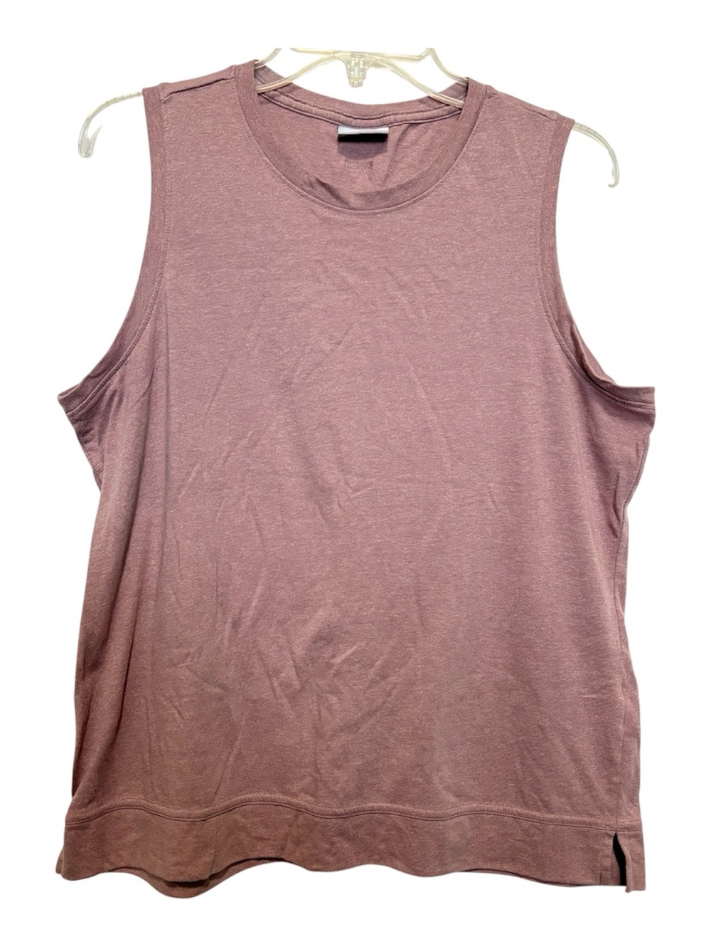 Columbia Sleeveless Tank Top Scoop Neck Tee Pink Women's Size L Camp Hike